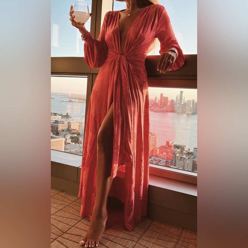 Zara Pink Maxi Dress